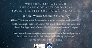 Star Party at the We